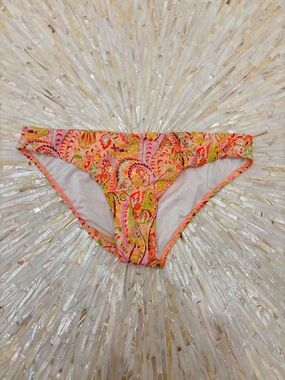 NWOT Victoria's Secret The Unforgettable Bikini Neon Paisley Bikini Bottoms